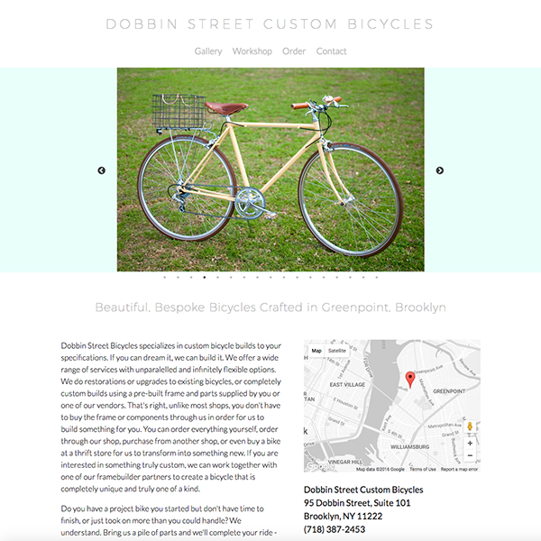 Dobbin Street Custom Bicycles